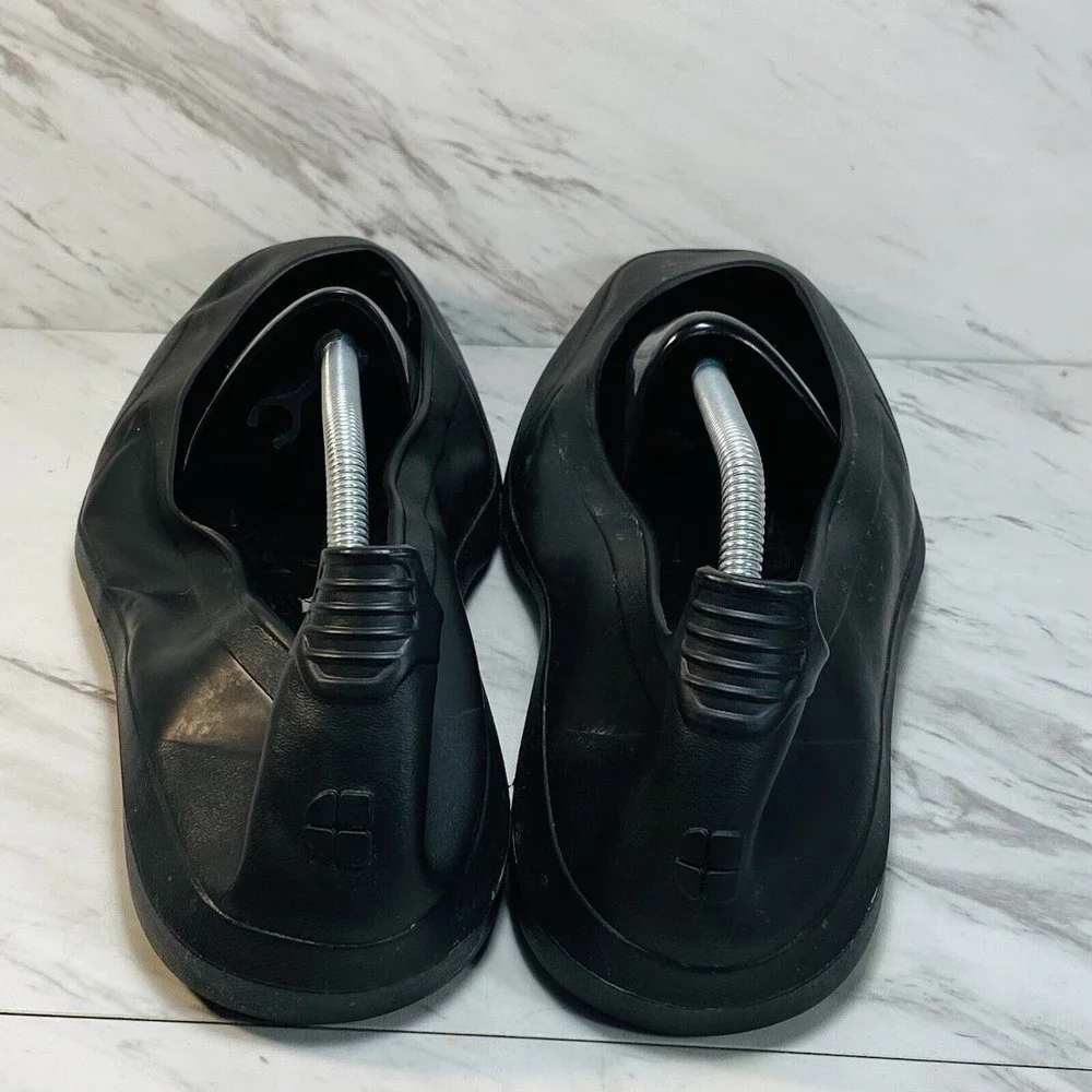 CrewGuard Shoes For Crews Slip Resistant Overshoes Unisex Black Latex M Men 8-9